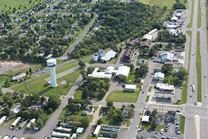 Aerial view of St. Joseph